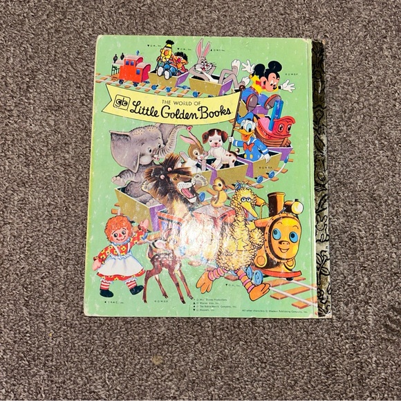 !!**KIDS BOOKS 4/$10**!! A Little Golden Book Winnie The Pooh And Tigger 1968 - Picture 7 of 7